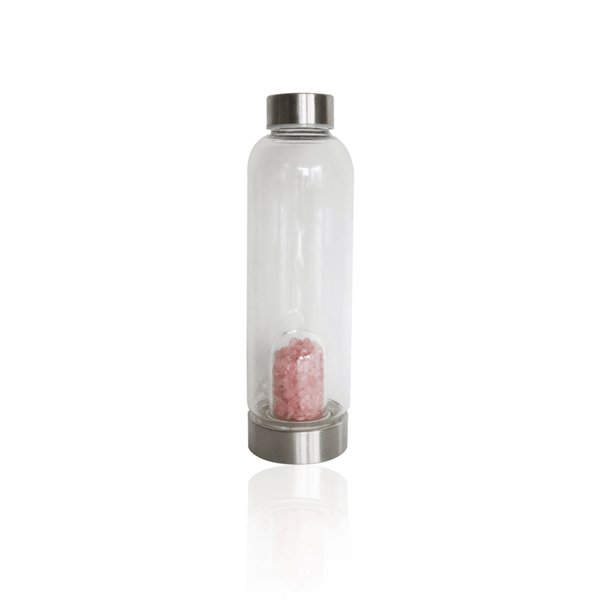 Rose Quartz Water Bottle